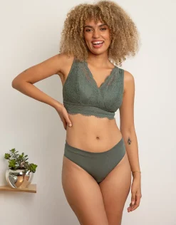String Cotton Basic olive