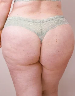 String Eliana Satin sagegrey