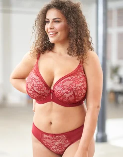 String Valerie burgundy