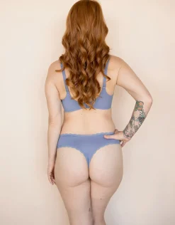 String-Set 2x Basic bluegrey