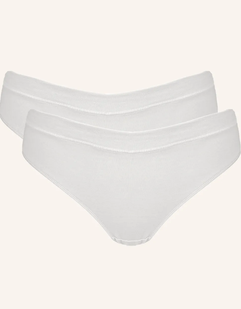 String-Set 2x Cotton Basic ivory